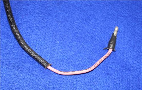 CR FORD 60-89 61"""" MALE/MALE COIL RESISTOR WIRE 1.3 OHM  23520