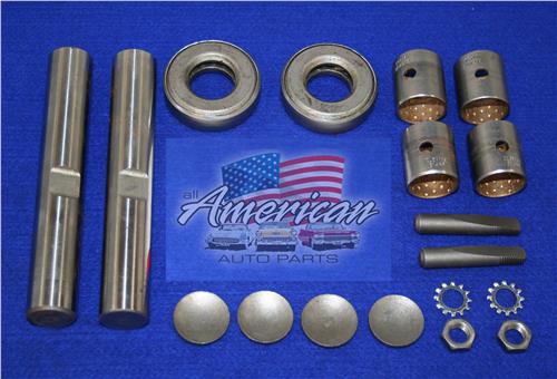 KPS DODGE TRUCK AT4 1-3 TON .860"""" X 5.44"""" KING PIN SET  - KIT 25232