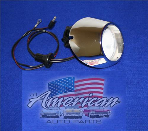 1965 - 1966 FORD MUSTANG LEFT HAND BACKUP LAMP HOUSING 22760