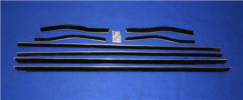 1965 - 1966 FORD MUSTANG COUPE 8 PIECE BELTLINE KIT 22789