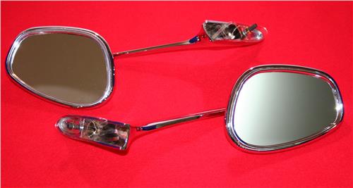 VW BEETLE PRE 1966 SWAN NECK MIRRORS (PAIR)  *ND* 29238