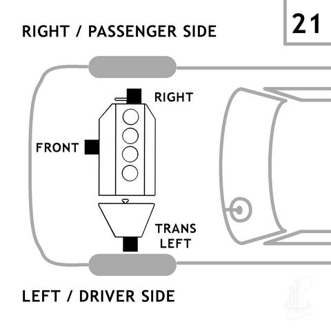 Automatic Transmission Mount Anchor 2618