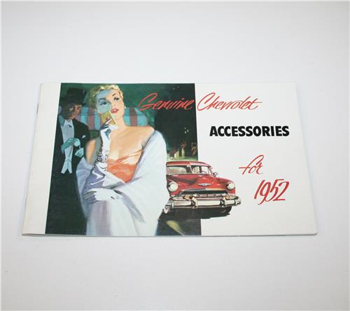 AB CHEV 1952 ACCESSORIES BROCHURE  20157