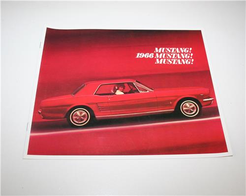 SB FORD 1966 MUSTANG SALES BROCHURE  20299