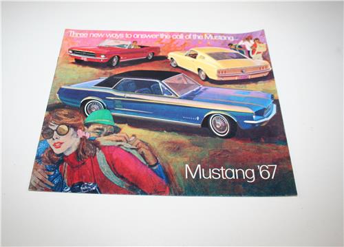 SB FORD 1967 MUSTANG SALES BROCHURE  20315