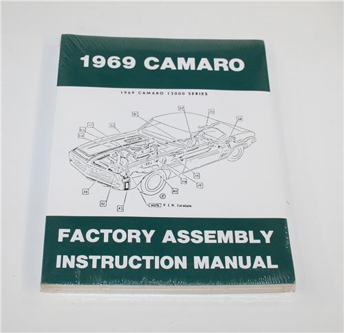 AM CHEV 1969 CAMARO ASSEMBLY MANUAL  20332