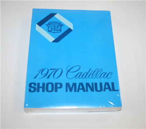 1970 CADULLAC WORKSHOP MANUAL 20342