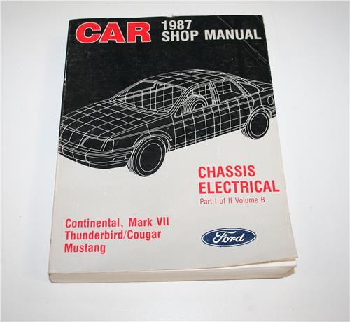 SM FORD 1987 8 VOLUME WORKSHOP MANUAL SET  20427