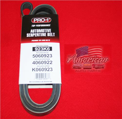 SB CHEV 88-91 CORVETTE SERPENTINE BELT   24478