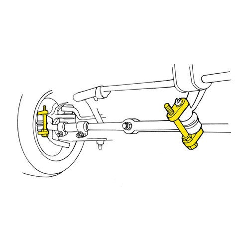 Steering Tie Rod End Tool Moog Chassis T40255