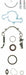 Engine Conversion Gasket Set Felpro CS 8857-5