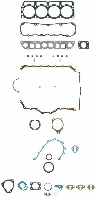 Engine Complete Overhaul Gasket Set Felpro FS 9196 PT-1