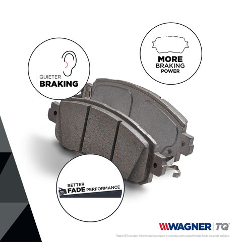 Disc Brake Pad Set Wagner Brake PD865